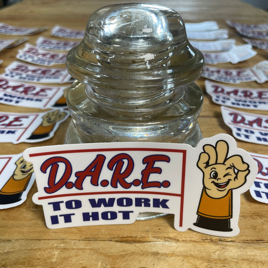 Work It Hot Sticker