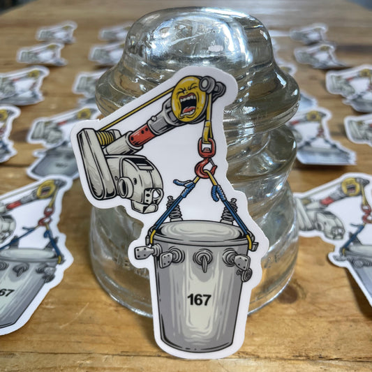 Screaming Jib Sticker