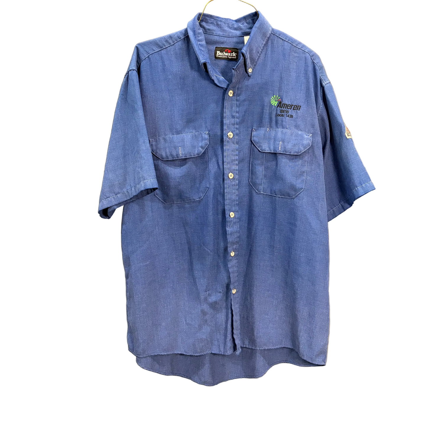 Large Regular Tee Button Up (BU52)