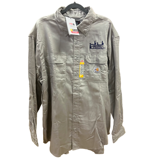 2XL Loose Fit Button Up