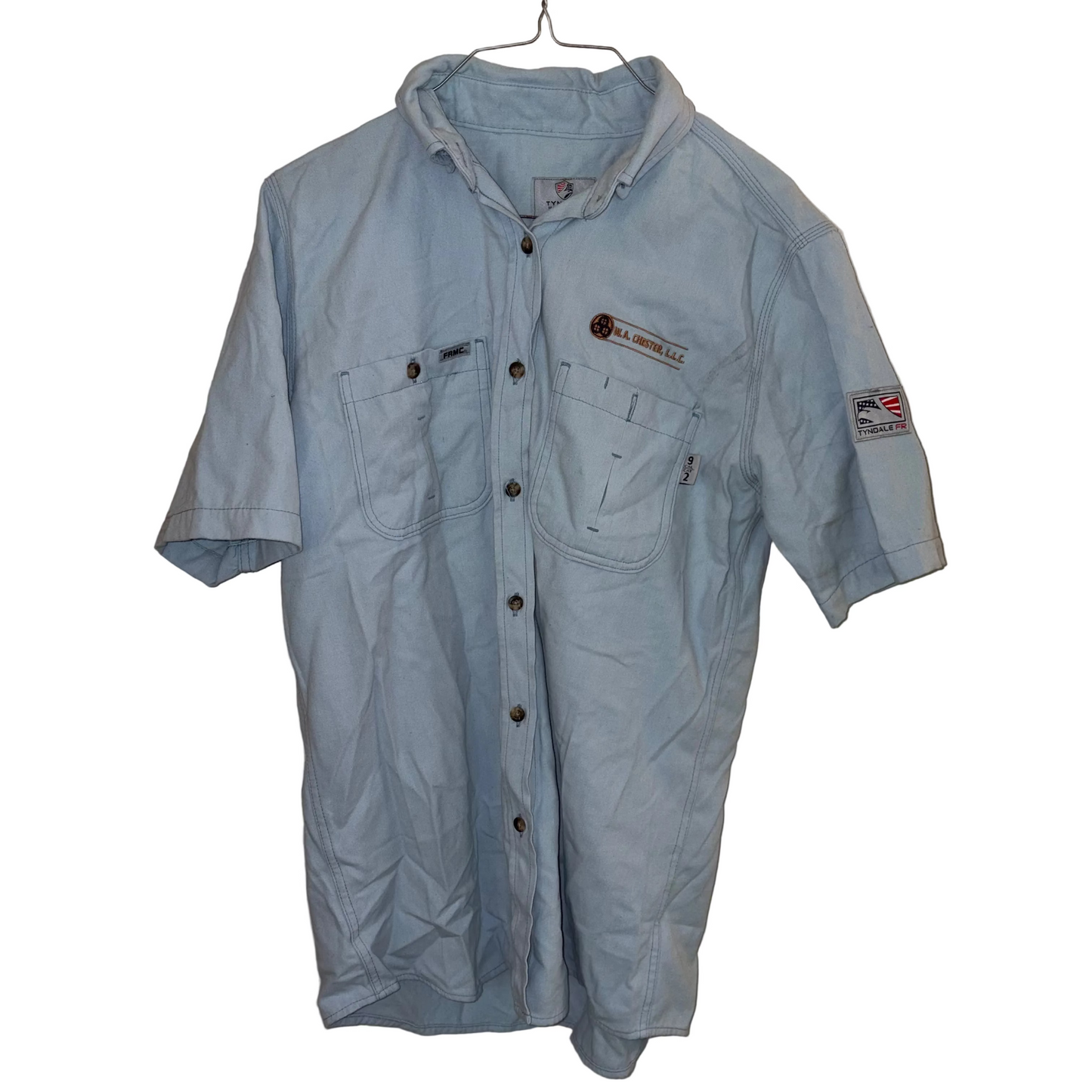 Large Regular Button Up Tee (BU119)