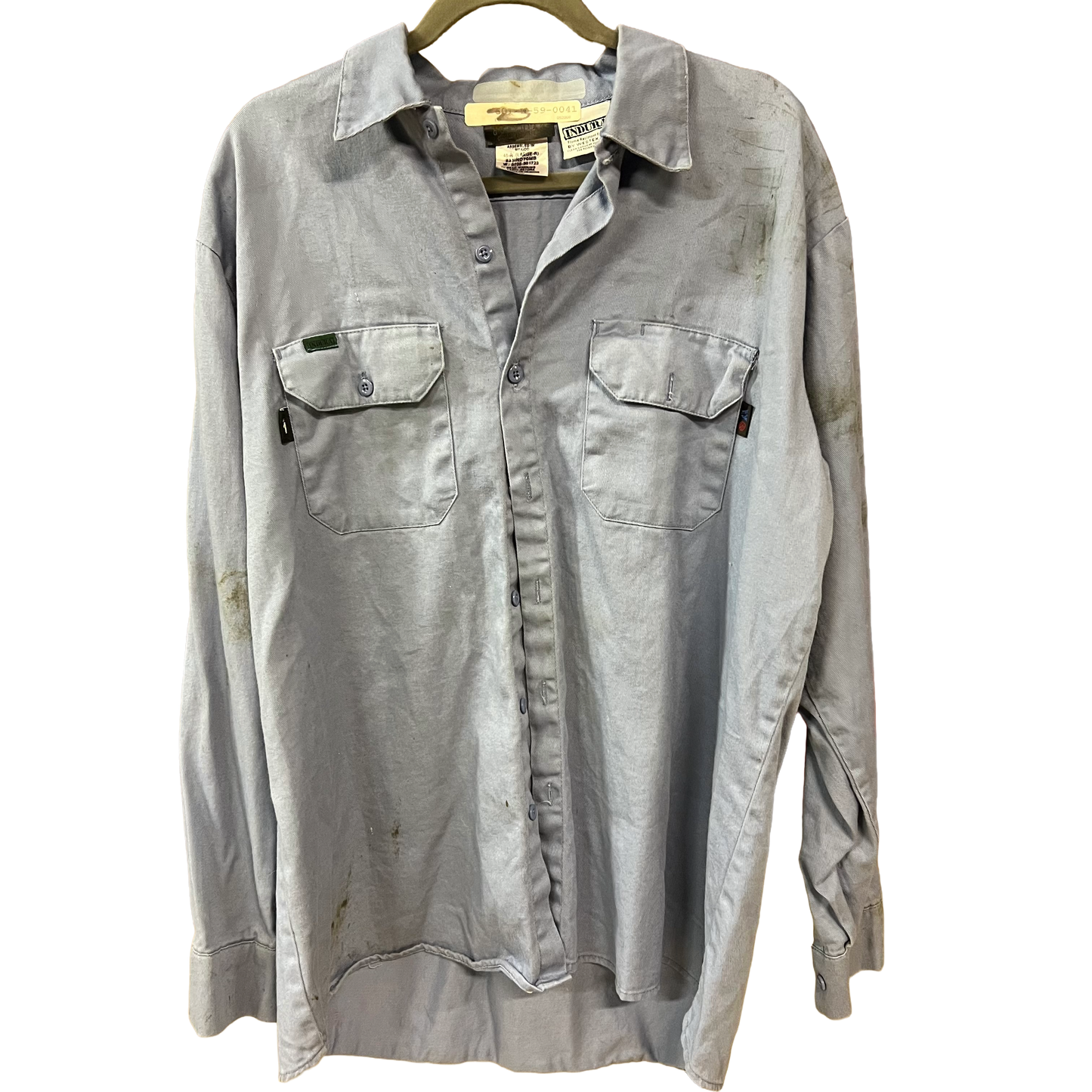 Large Regular Button Up