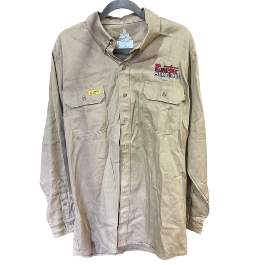 Large Long Button Up