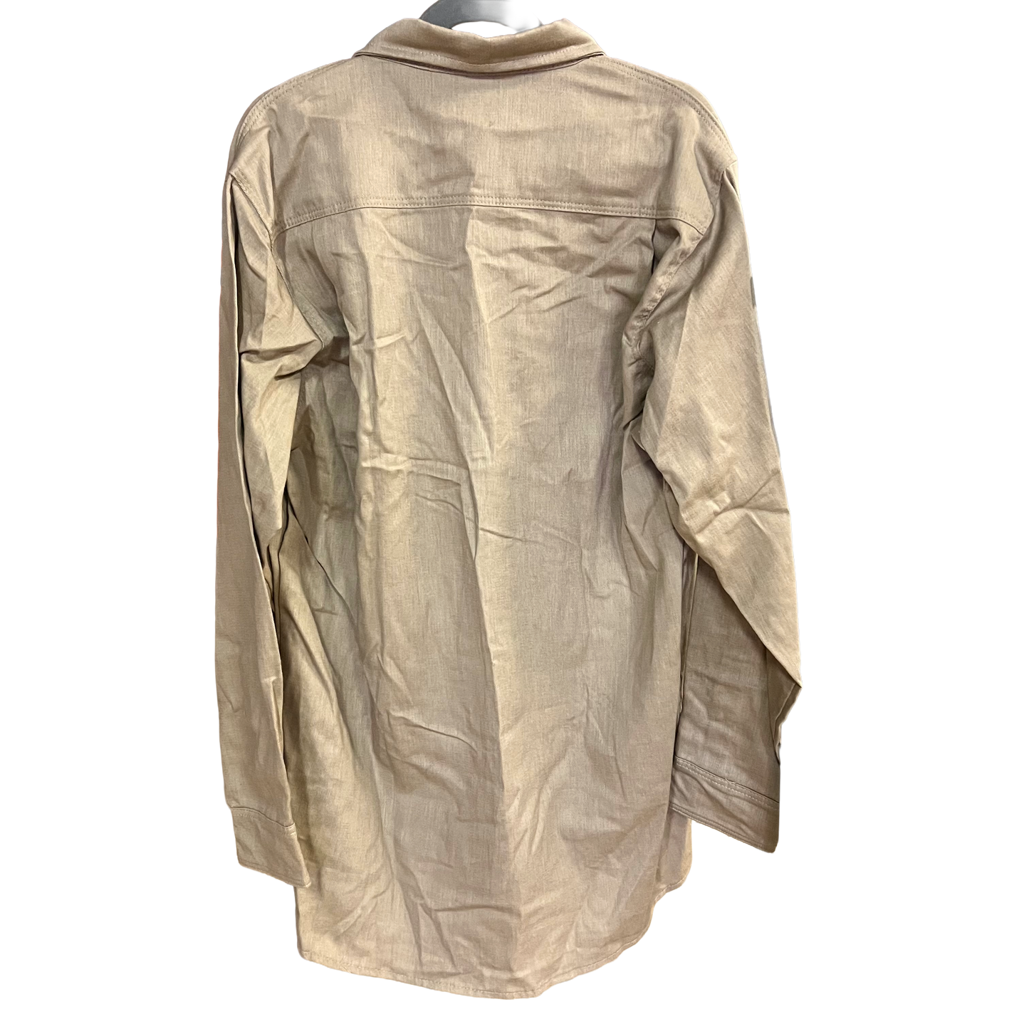 Large Long Button Up